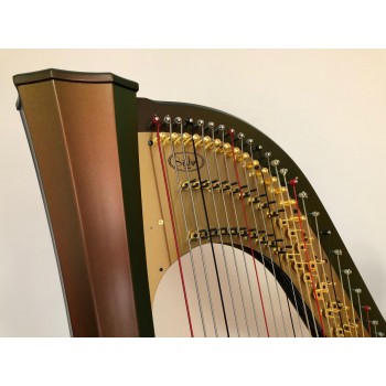 SOLD - 2nd Hand Salvi Rainbow Bronze Acoustic Harp